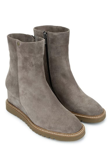  Tamer Tanca Kadın Hakiki Deri Vizon Süet Casual Bot