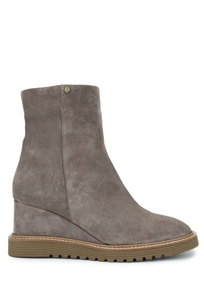  Tamer Tanca Kadın Hakiki Deri Vizon Süet Casual Bot