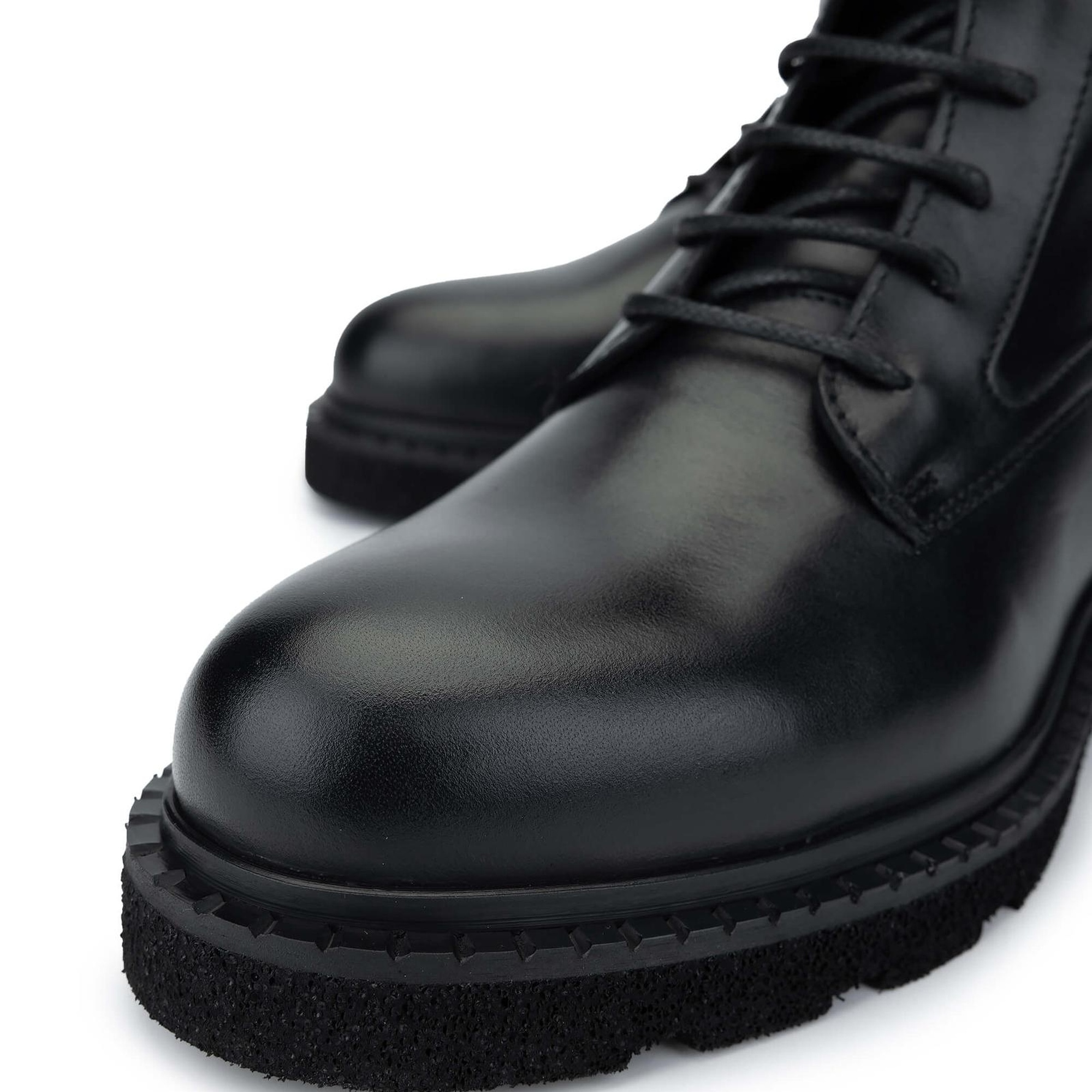 Tamer Tanca Kadın Hakiki Deri Siyah Deri Casual Bot