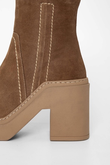  Tamer Tanca Kadın Hakiki Deri Vizon Casual Bot