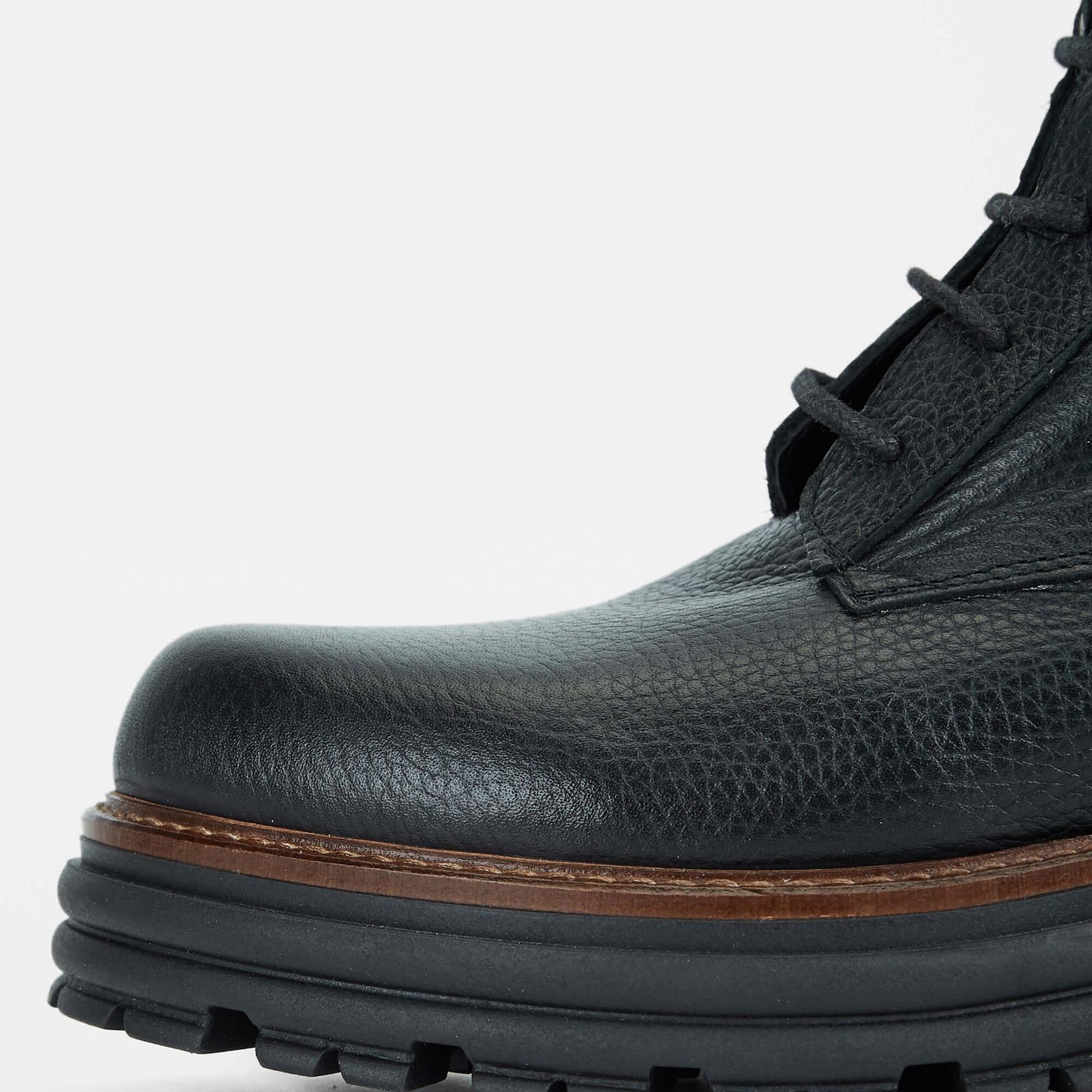 Tamer Tanca Kadın Hakiki Deri Siyah Casual Bot