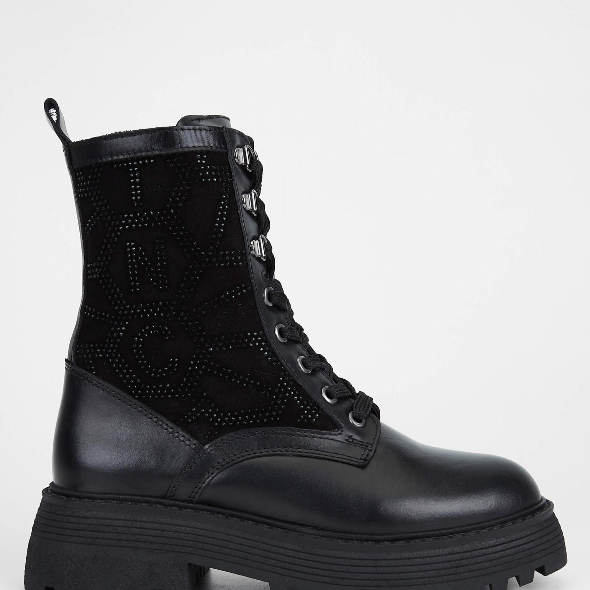 Tamer Tanca Kadın Hakiki Deri Siyah Deri Casual Bot