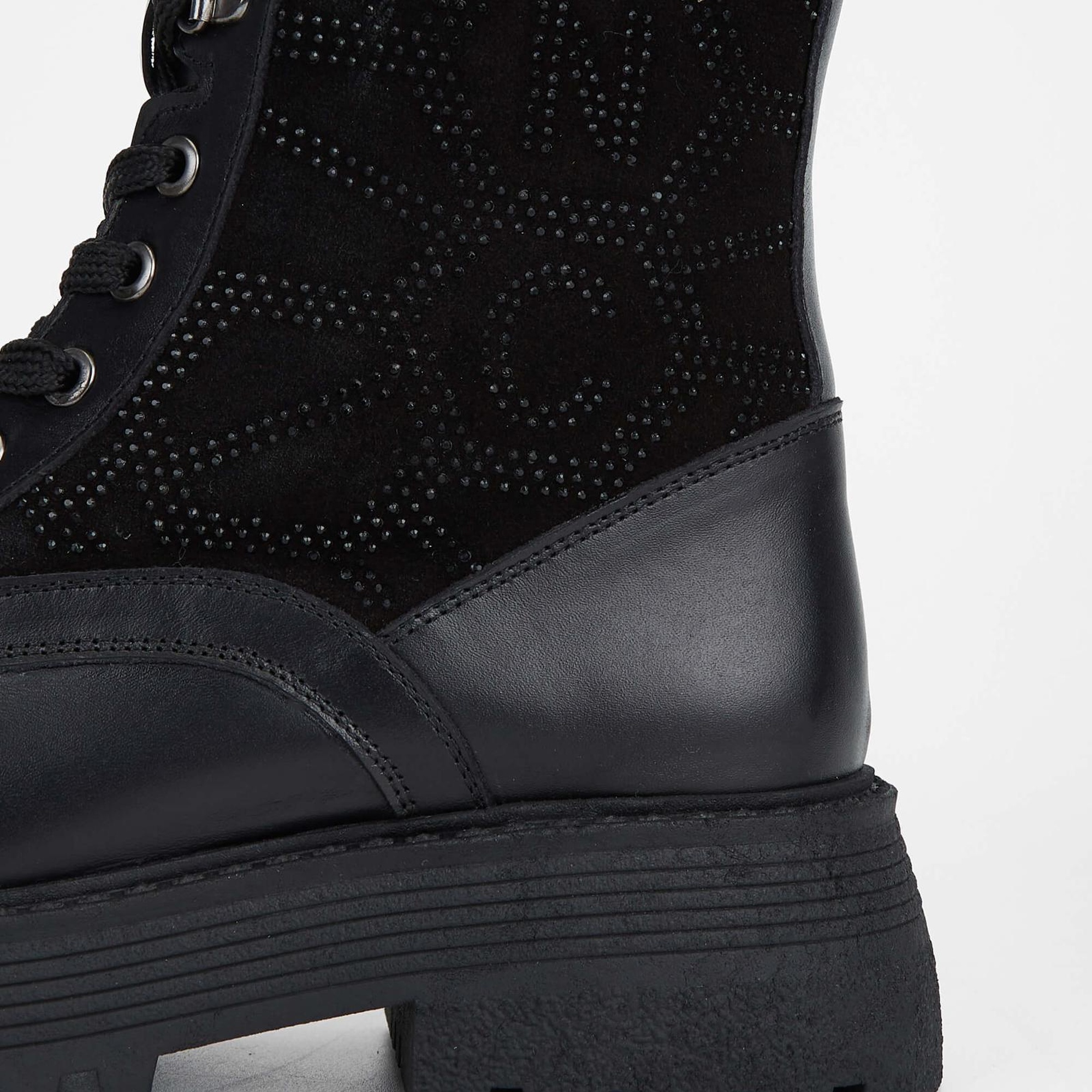 Tamer Tanca Kadın Hakiki Deri Siyah Deri Casual Bot