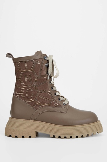  Tamer Tanca Kadın Hakiki Deri Vizon Casual Bot