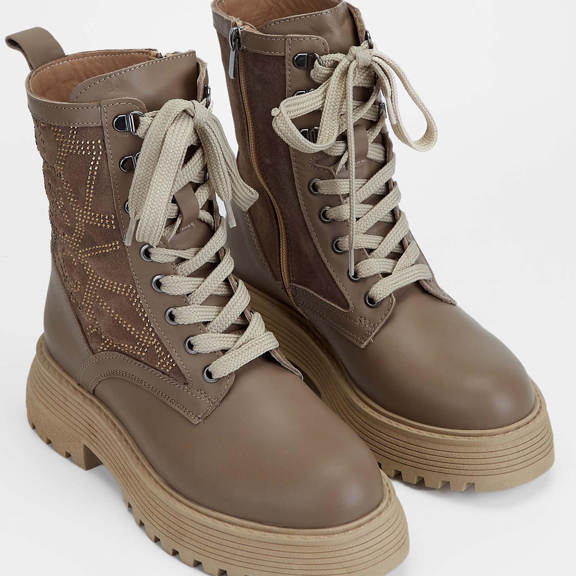 Tamer Tanca Kadın Hakiki Deri Vizon Casual Bot