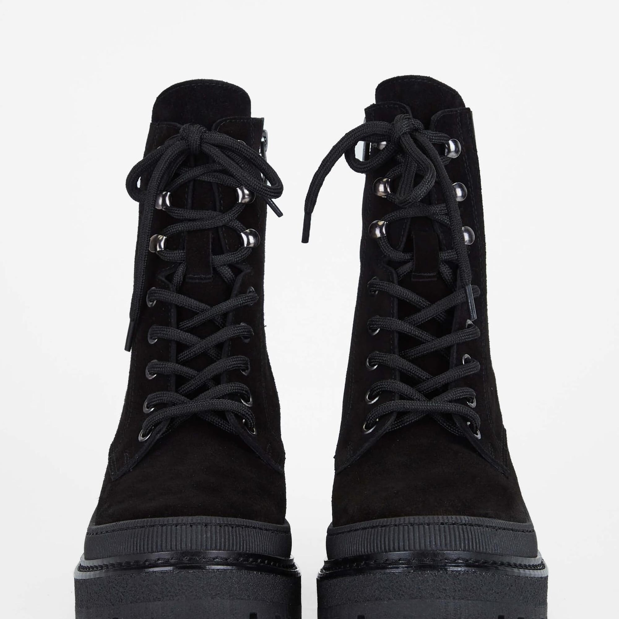 Tamer Tanca Kadın Hakiki Deri Siyah Süet Casual Bot