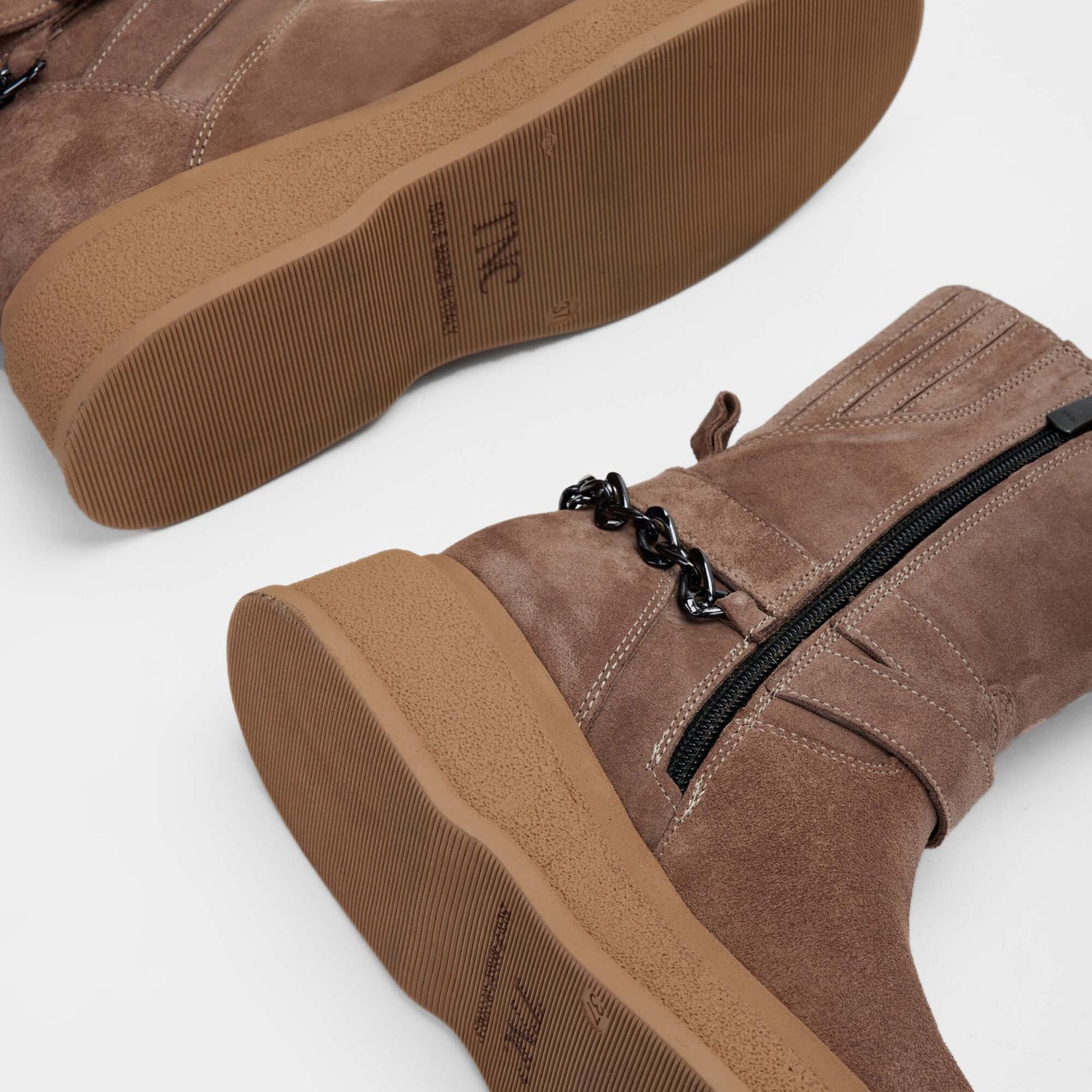 Tamer Tanca Kadın Hakiki Deri Vizon Casual Bot