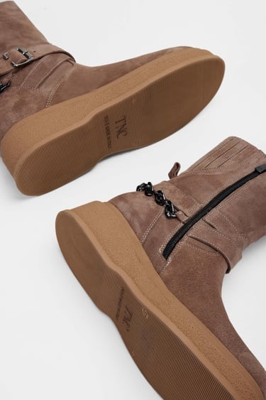  Tamer Tanca Kadın Hakiki Deri Vizon Casual Bot