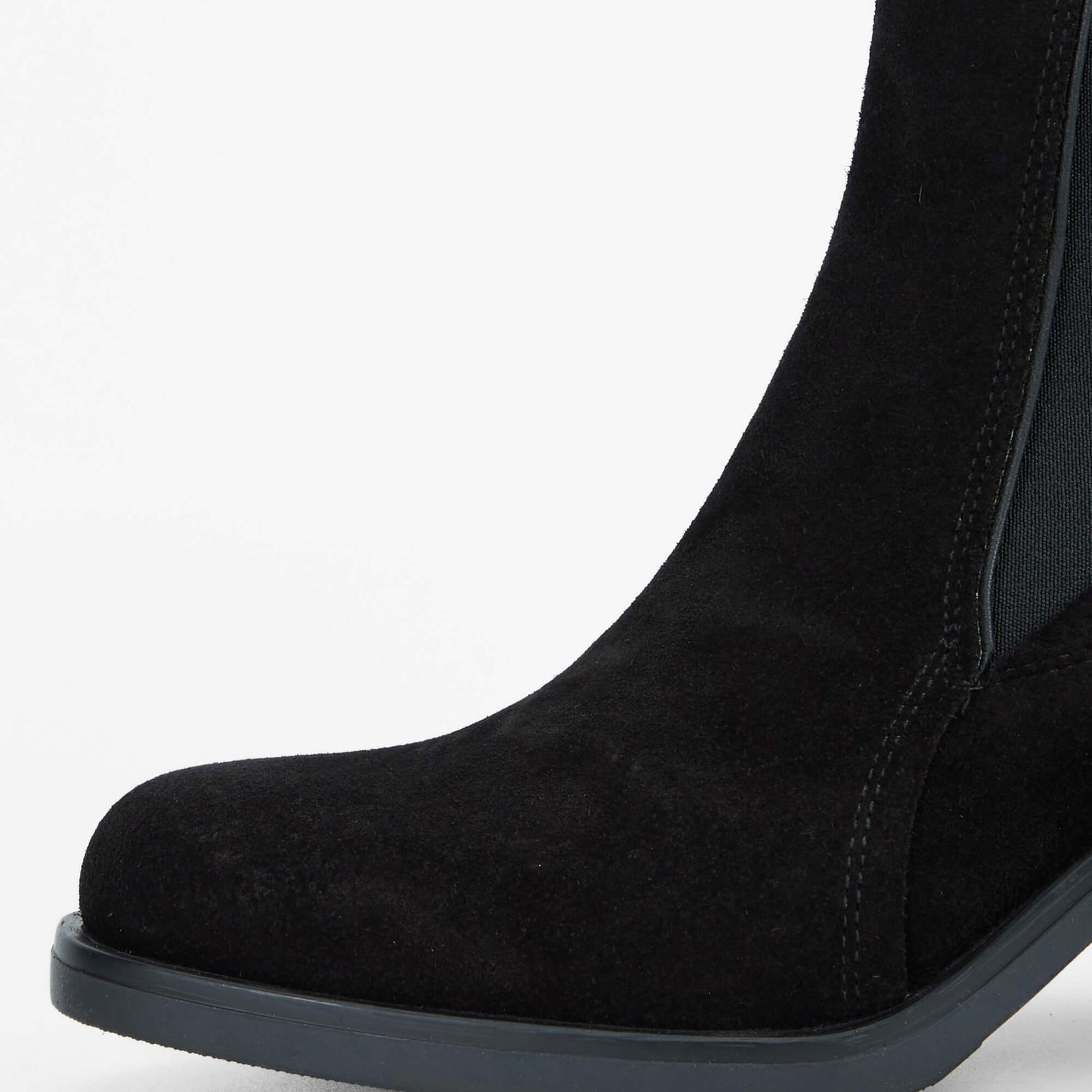 Tamer Tanca Kadın Hakiki Deri Siyah Süet Casual Bot