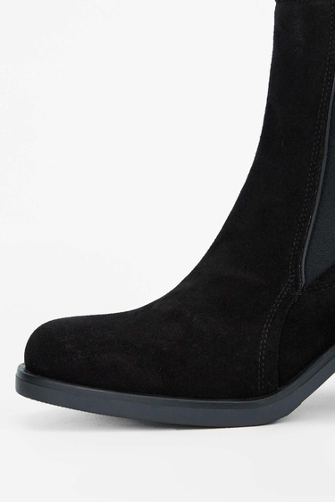  Tamer Tanca Kadın Hakiki Deri Siyah Süet Casual Bot