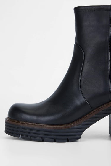  Tamer Tanca Kadın Hakiki Deri Siyah Analin Casual Bot