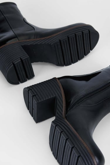  Tamer Tanca Kadın Hakiki Deri Siyah Analin Casual Bot