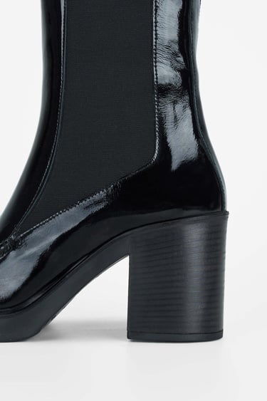  Tamer Tanca Kadın Hakiki Deri Siyah Casual Bot