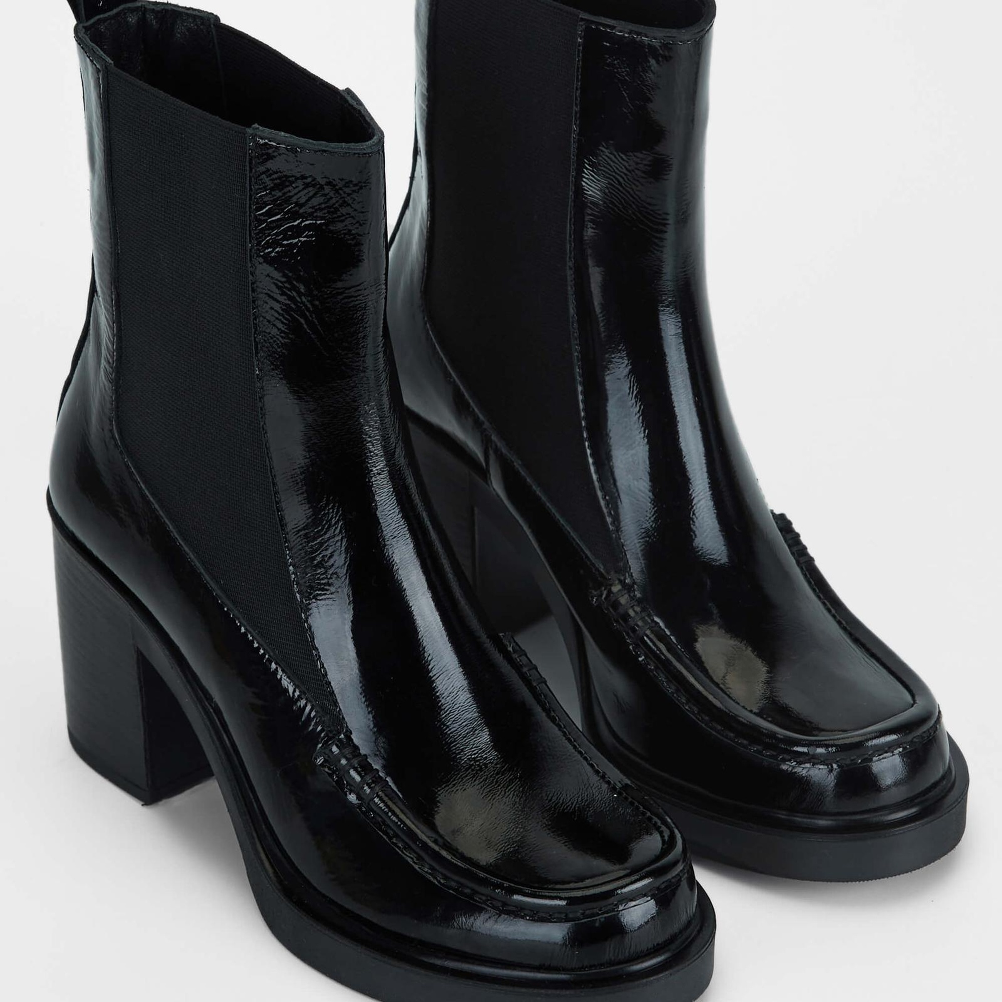 Tamer Tanca Kadın Hakiki Deri Siyah Casual Bot