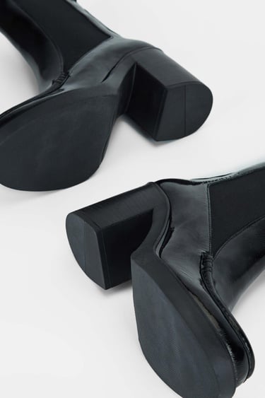  Tamer Tanca Kadın Hakiki Deri Siyah Casual Bot