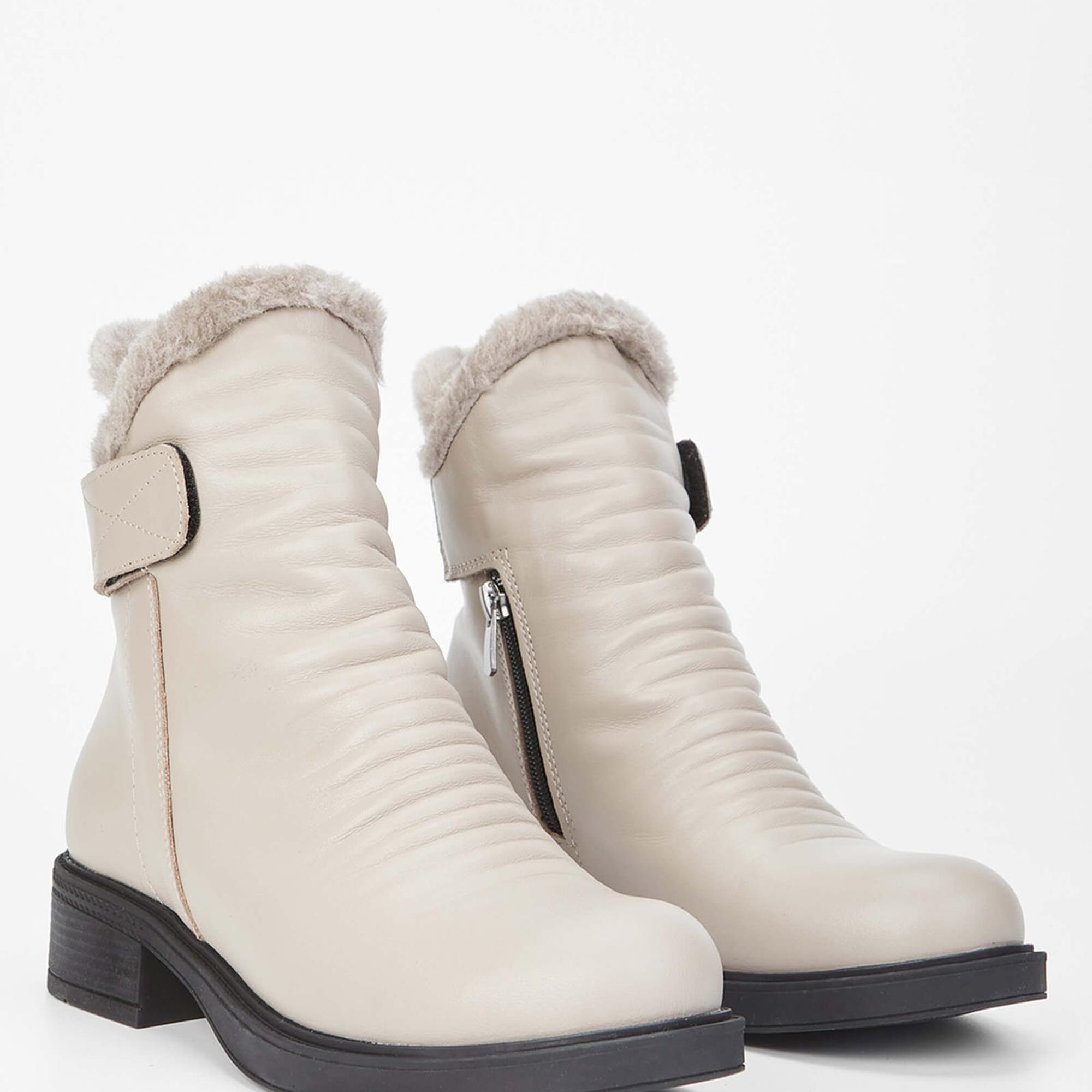 Tamer Tanca Kadın Hakiki Deri Vizon Casual Bot