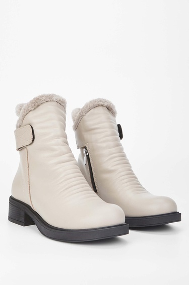  Tamer Tanca Kadın Hakiki Deri Vizon Casual Bot