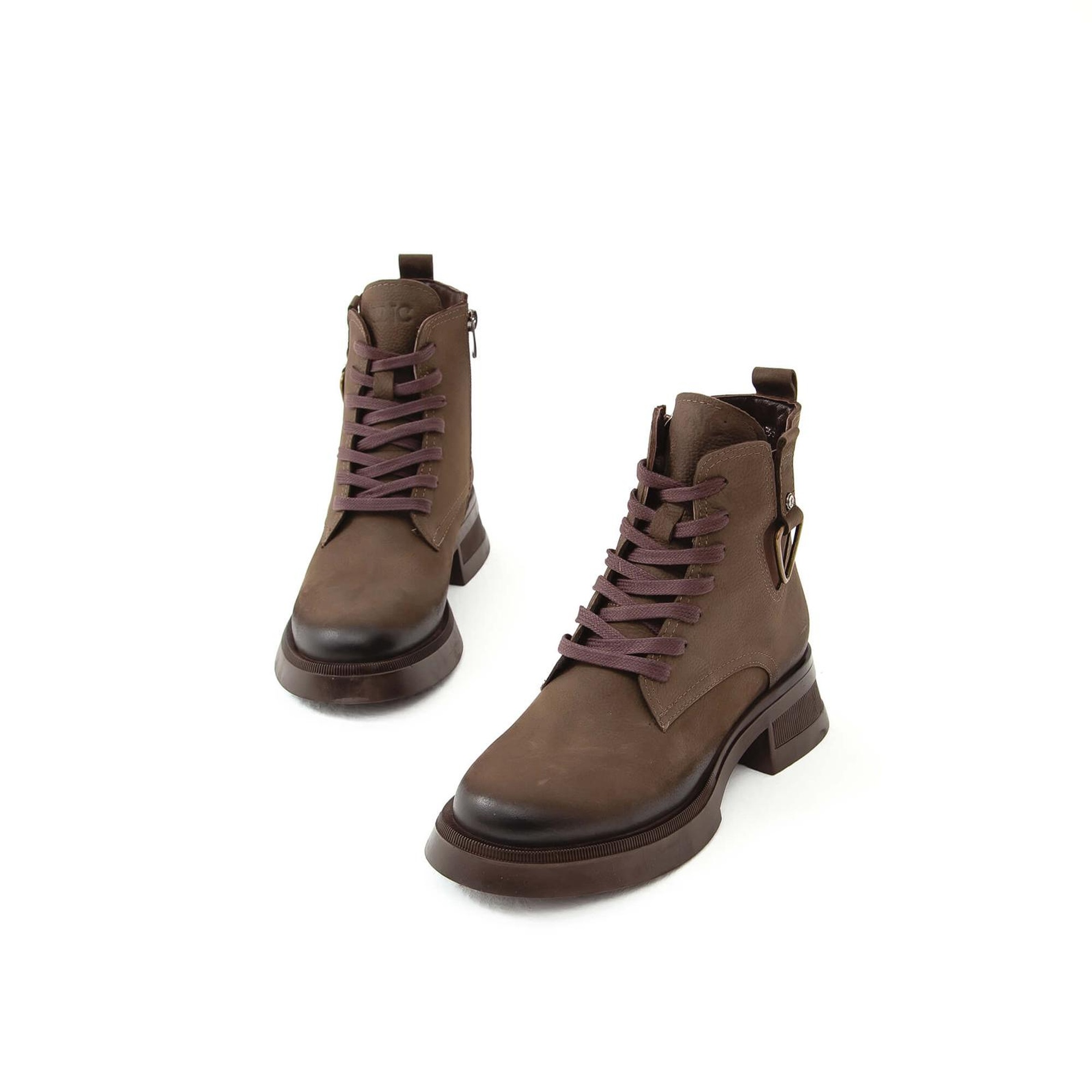 Tamer Tanca Kadın Hakiki Deri Yeşil Casual Bot