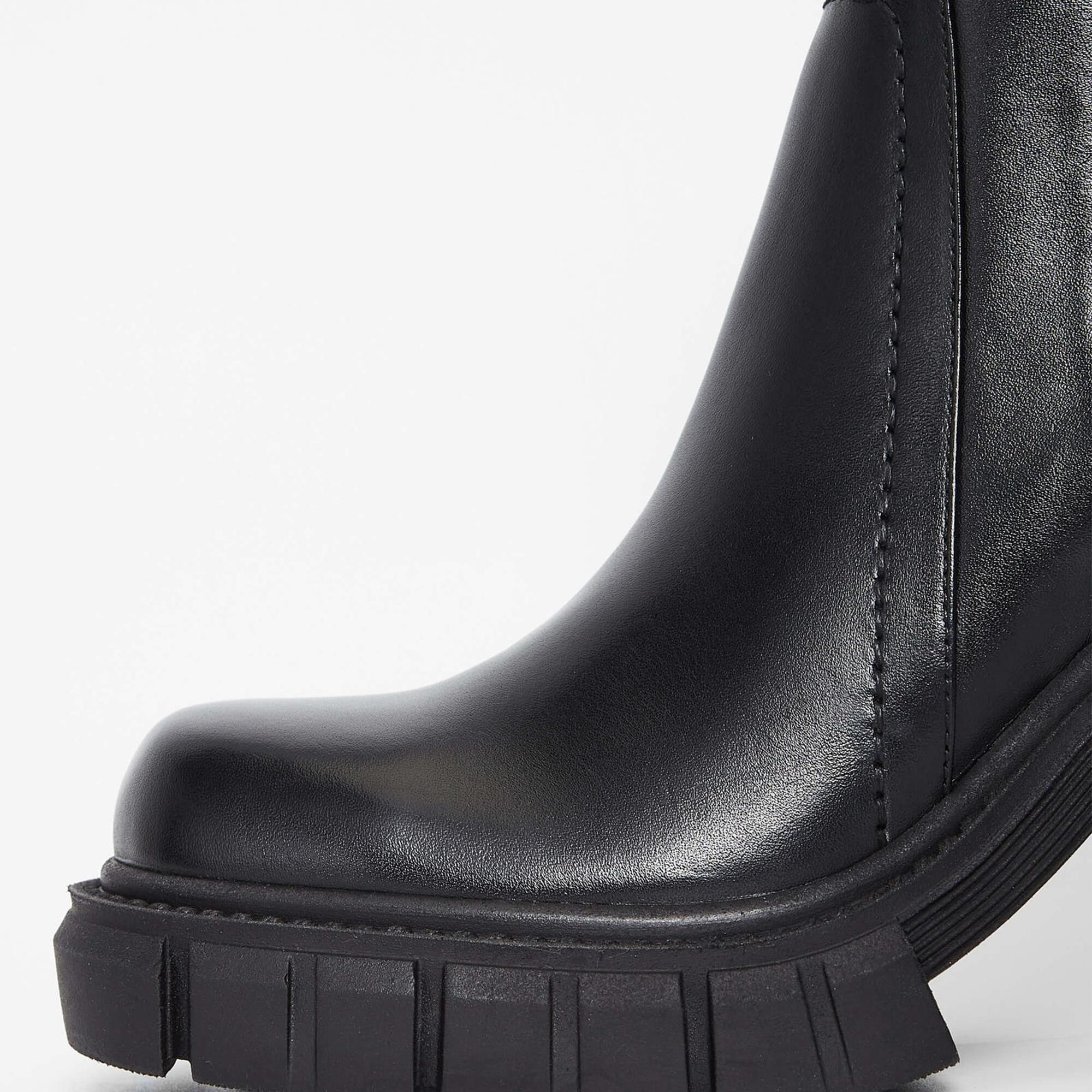 Tamer Tanca Kadın Hakiki Deri Siyah Deri Casual Bot