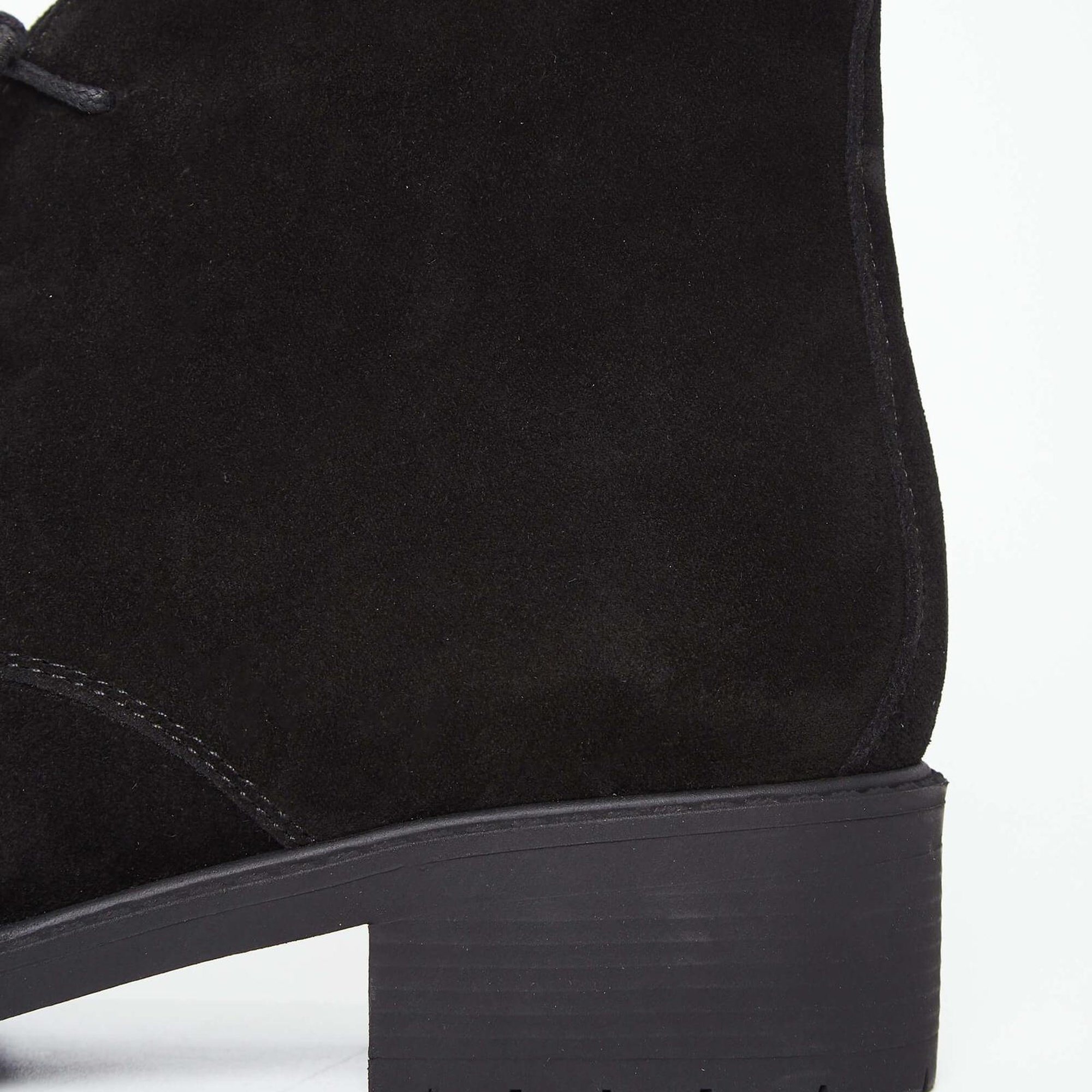 Tamer Tanca Kadın Hakiki Deri Siyah Süet Casual Bot