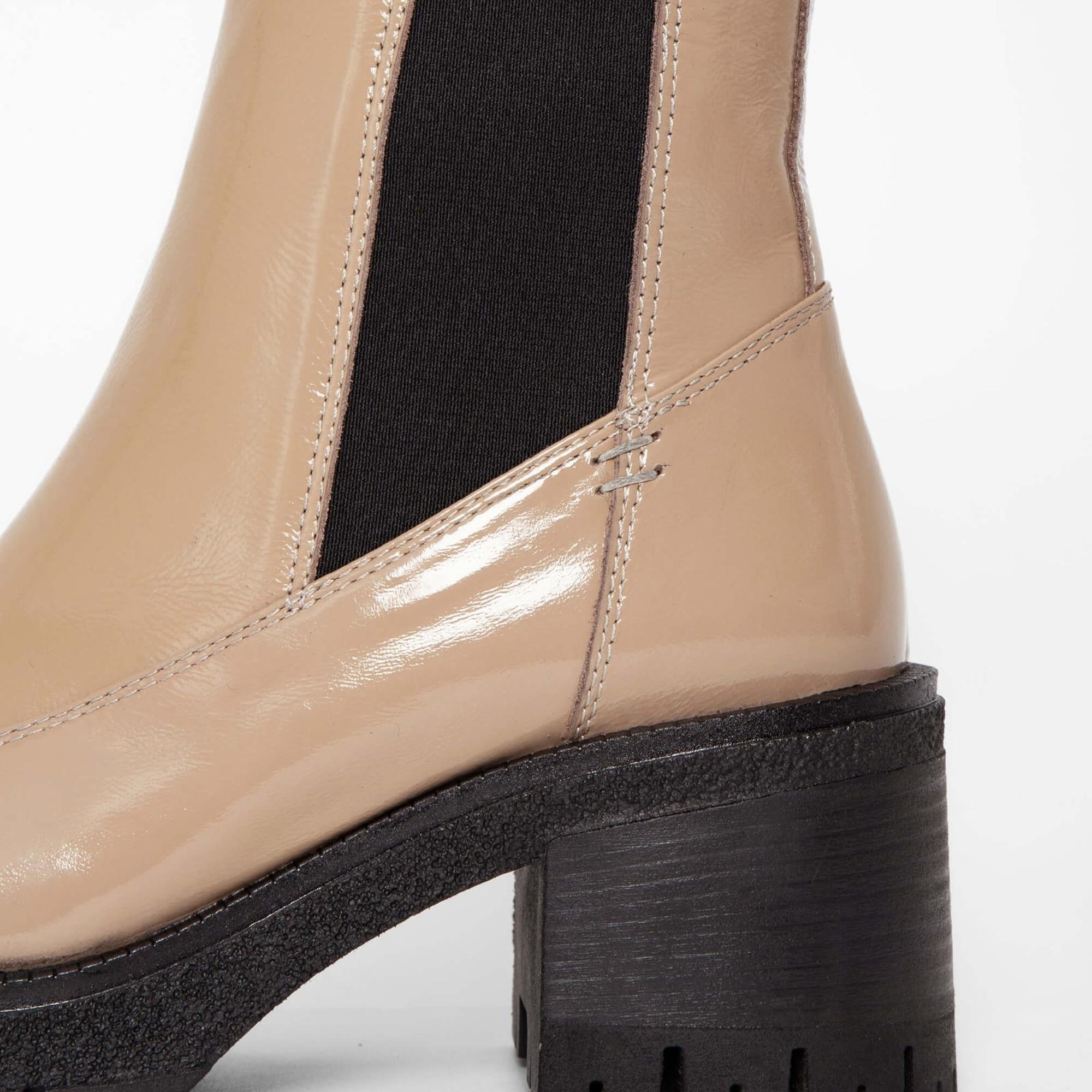 Tamer Tanca Kadın Hakiki Deri Vizon Rugan Casual Bot