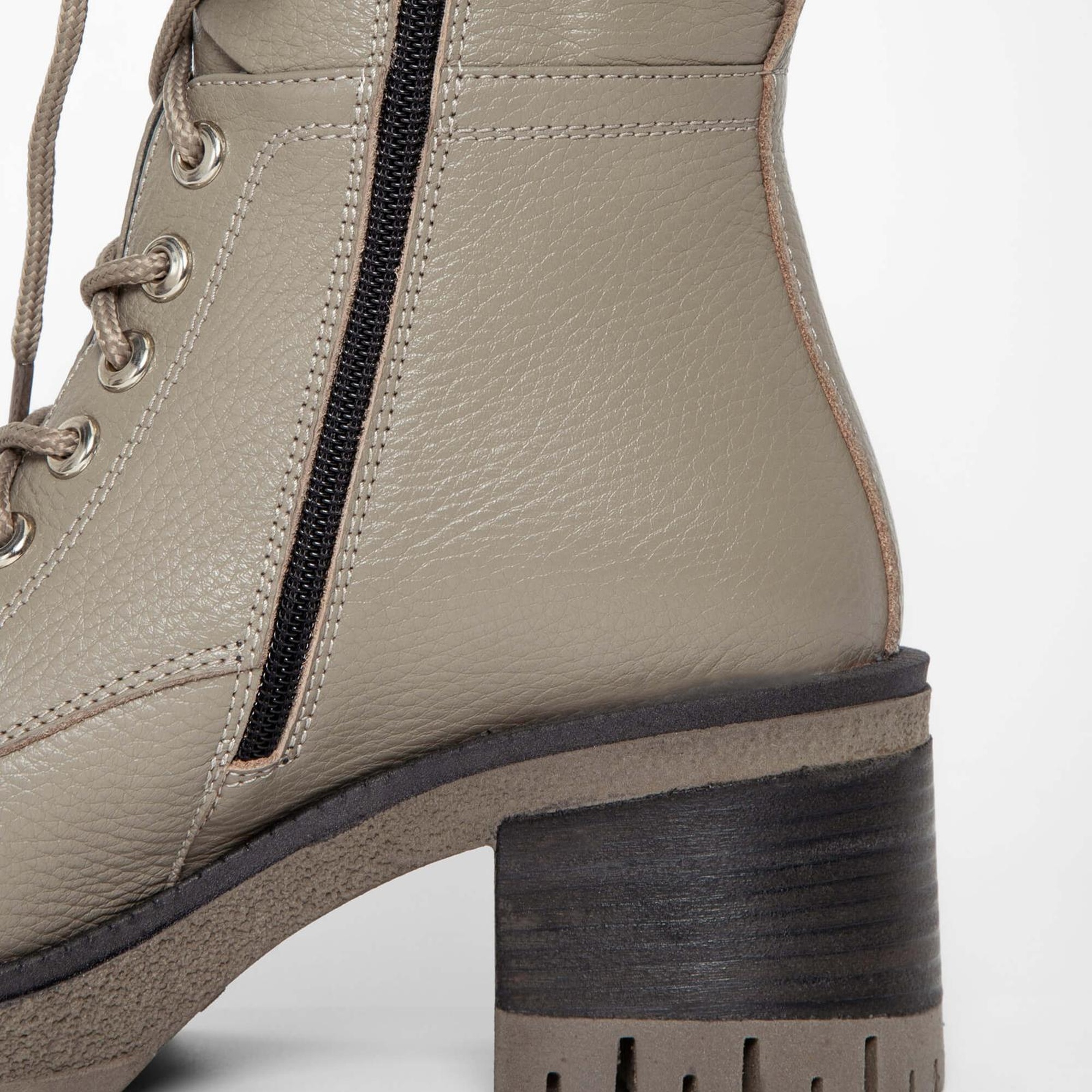 Tamer Tanca Kadın Hakiki Deri Bej Casual Bot