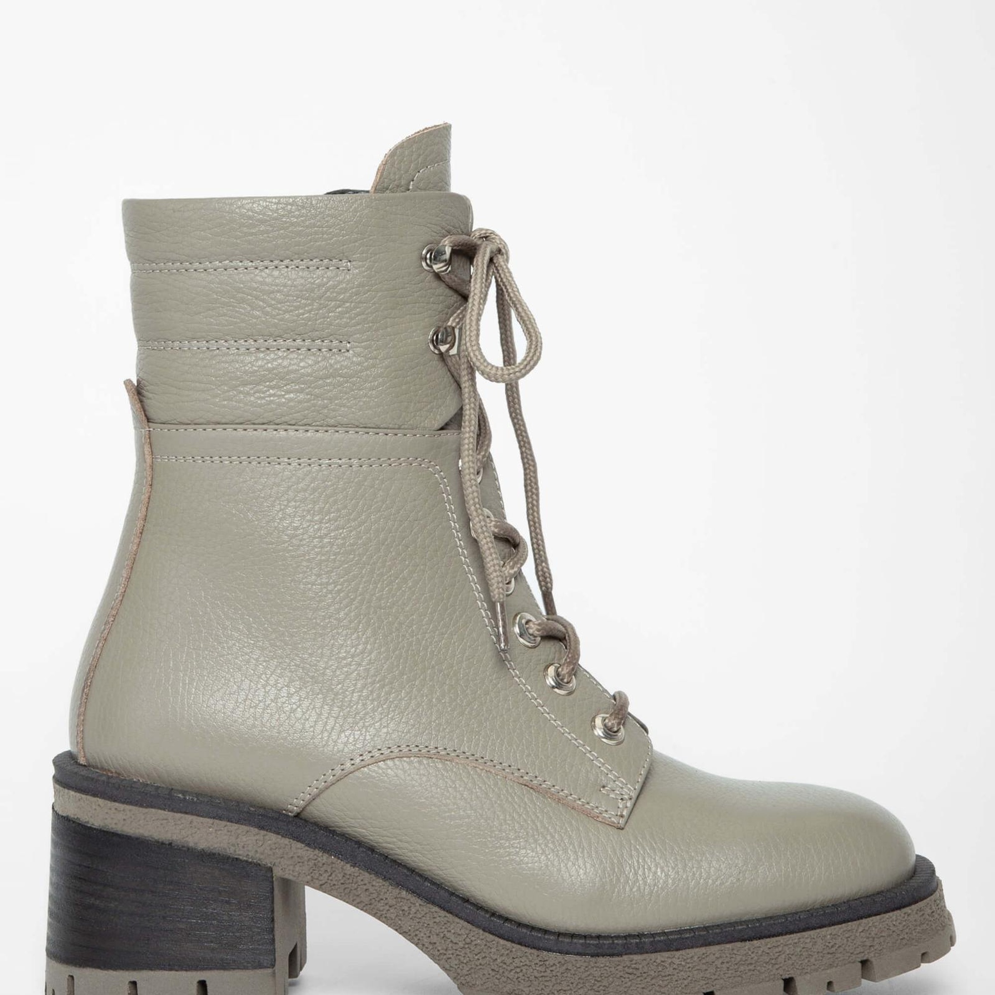 Tamer Tanca Kadın Hakiki Deri Bej Casual Bot