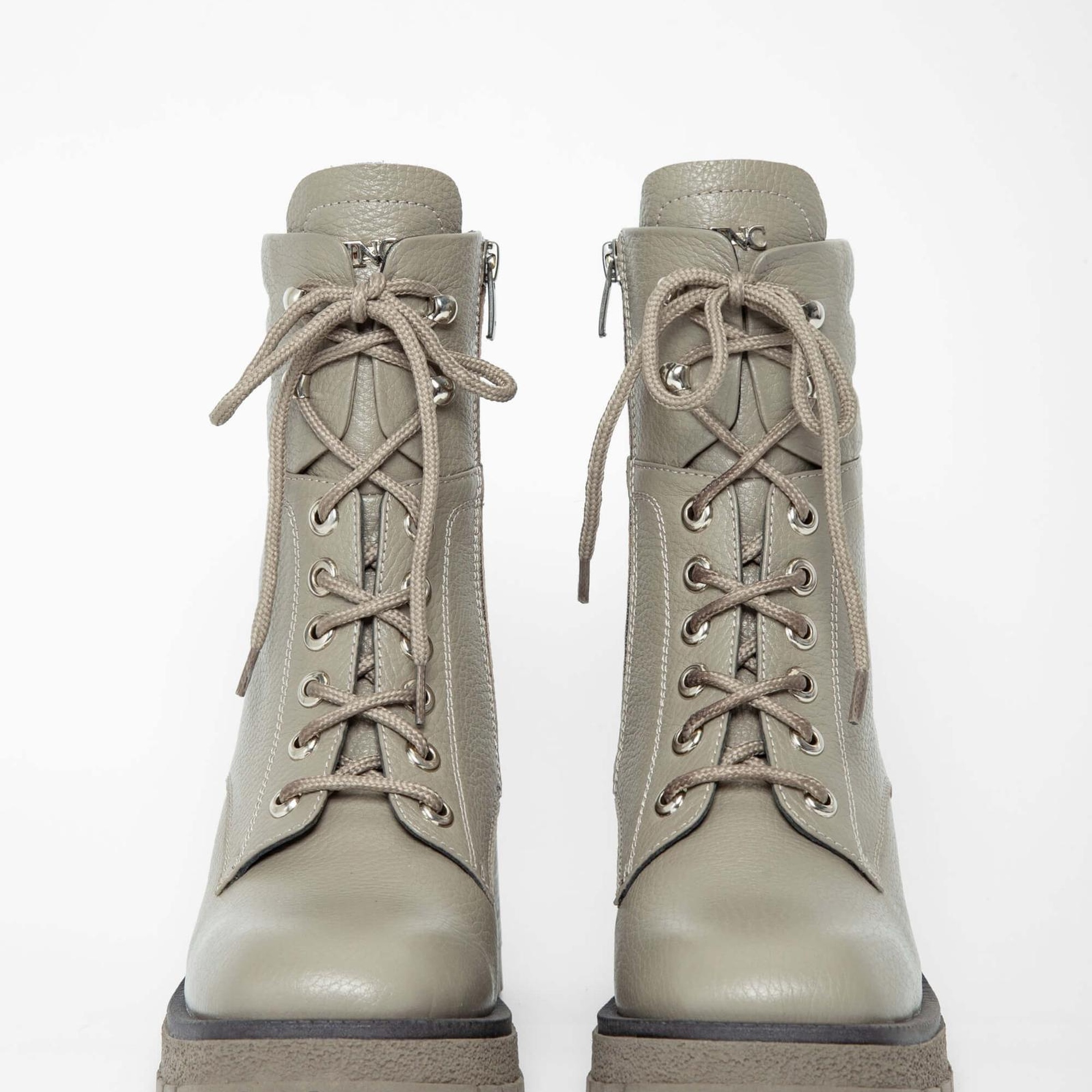 Tamer Tanca Kadın Hakiki Deri Bej Casual Bot