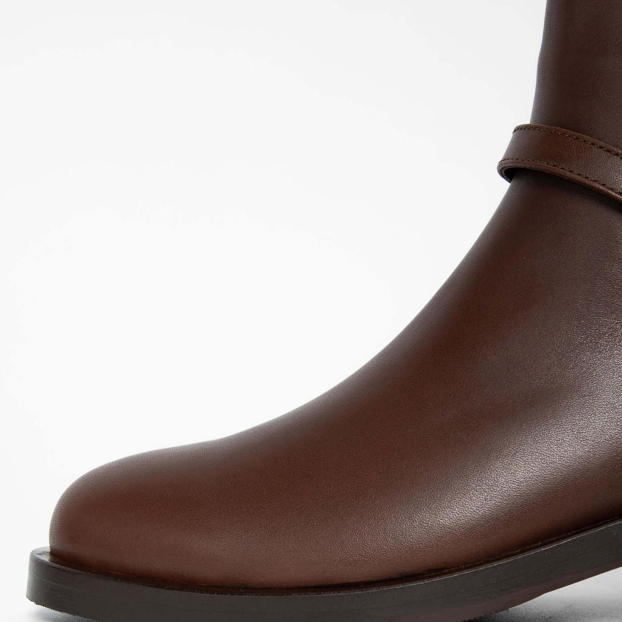 Tamer Tanca Kadın Hakiki Deri Kahverengi Casual Bot