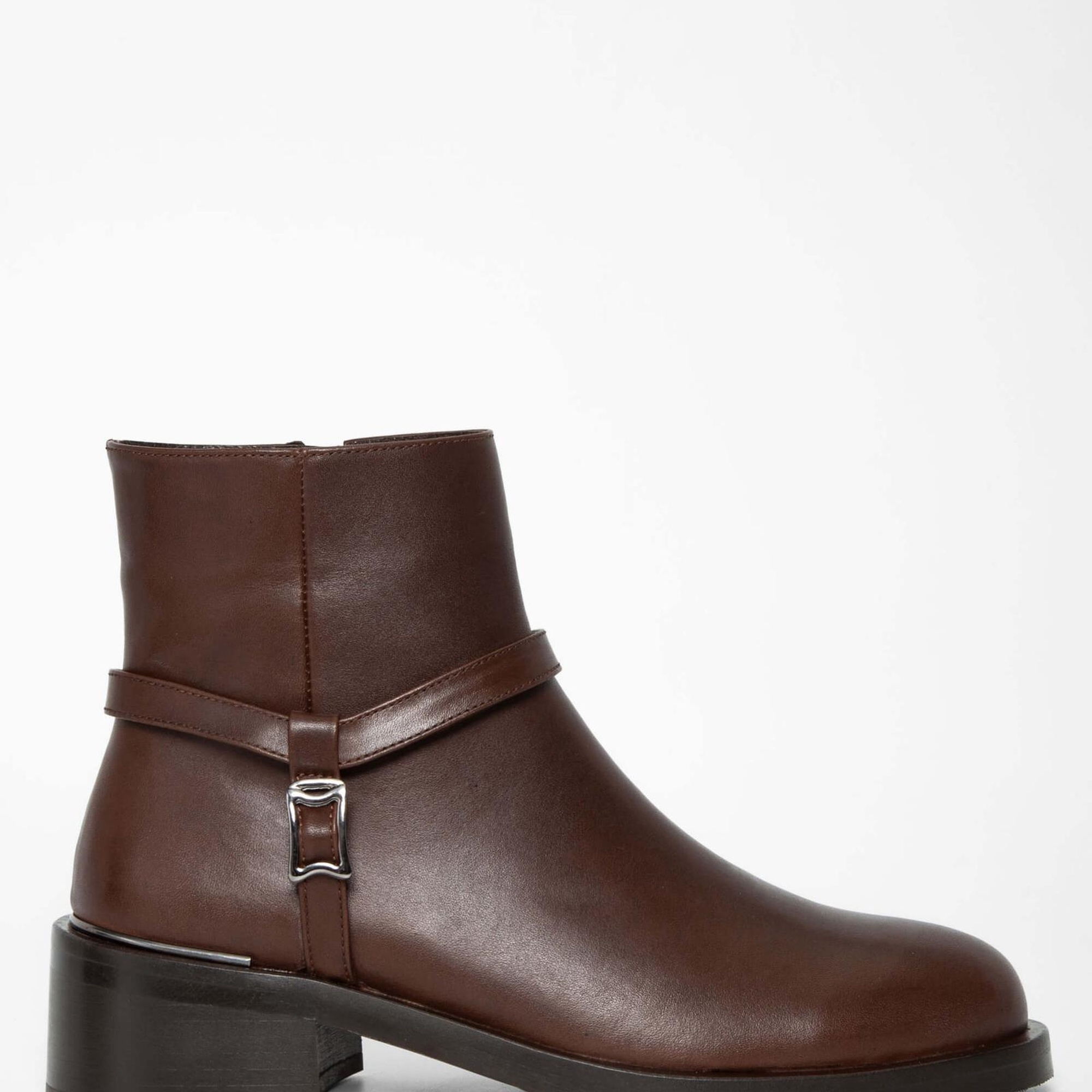 Tamer Tanca Kadın Hakiki Deri Kahverengi Casual Bot