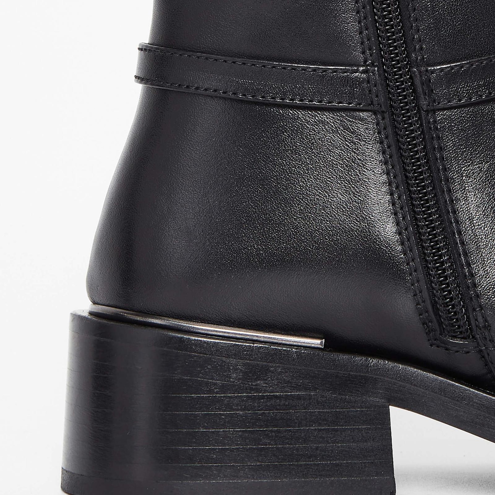 Tamer Tanca Kadın Hakiki Deri Siyah Deri Casual Bot