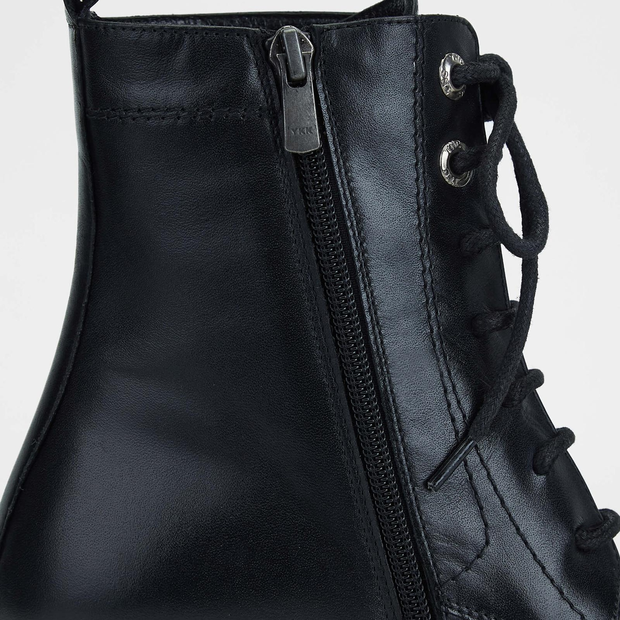 Tamer Tanca Kadın Hakiki Deri Siyah Deri Casual Bot