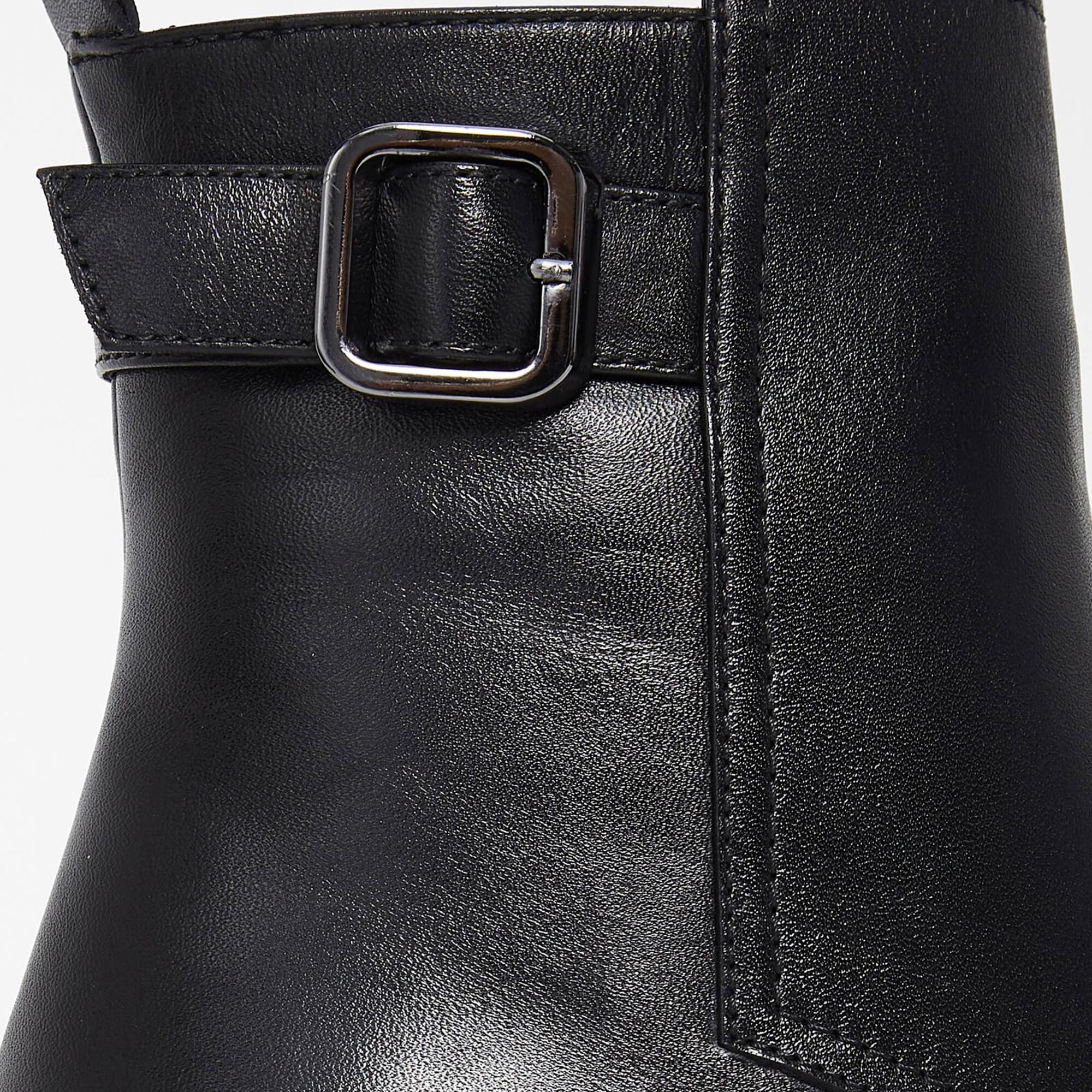 Tamer Tanca Kadın Hakiki Deri Siyah Deri Casual Bot