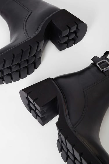  Tamer Tanca Kadın Hakiki Deri Siyah Deri Casual Bot