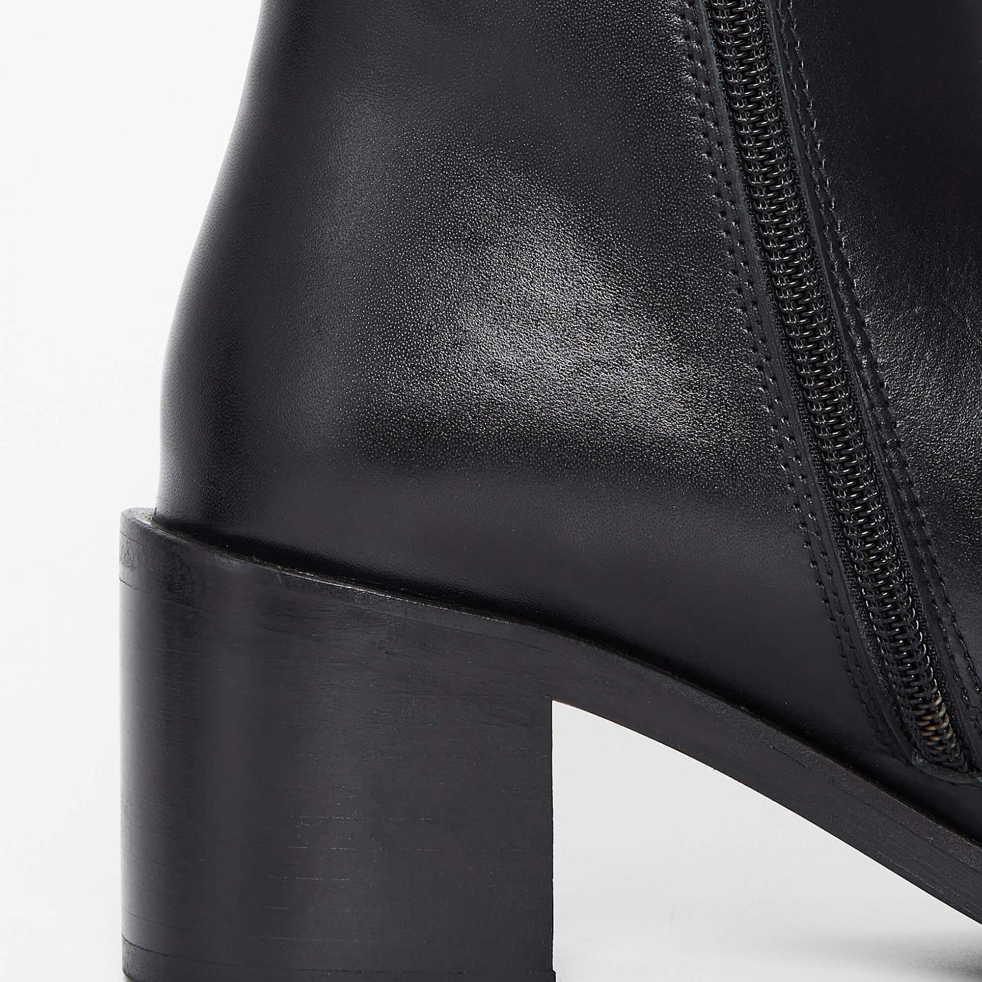 Tamer Tanca Kadın Hakiki Deri Siyah Deri Casual Bot