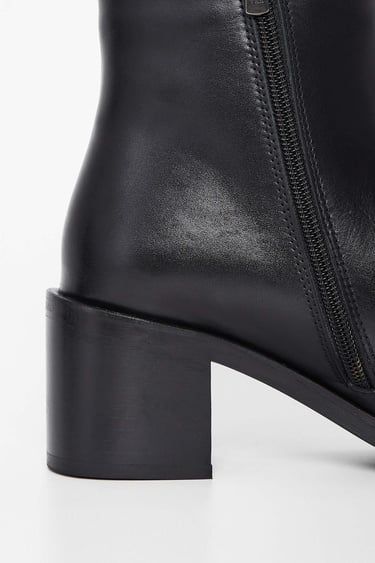  Tamer Tanca Kadın Hakiki Deri Siyah Deri Casual Bot