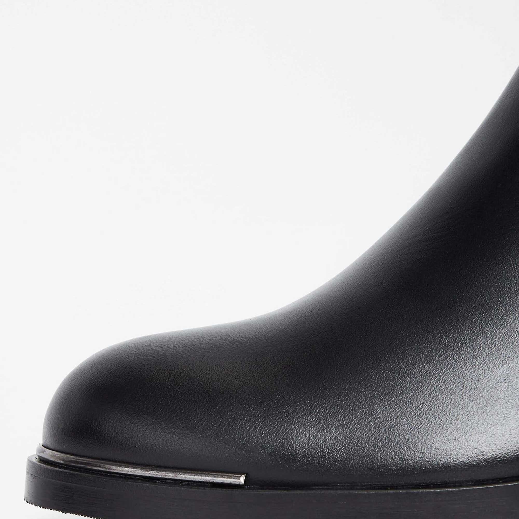 Tamer Tanca Kadın Hakiki Deri Siyah Deri Casual Bot