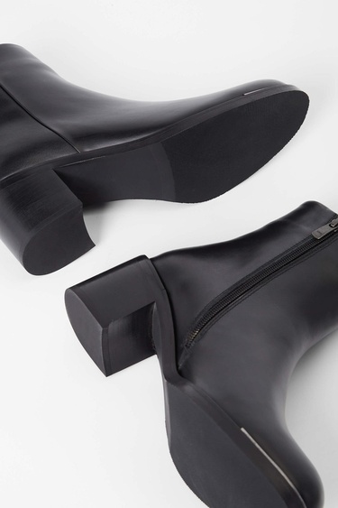  Tamer Tanca Kadın Hakiki Deri Siyah Deri Casual Bot