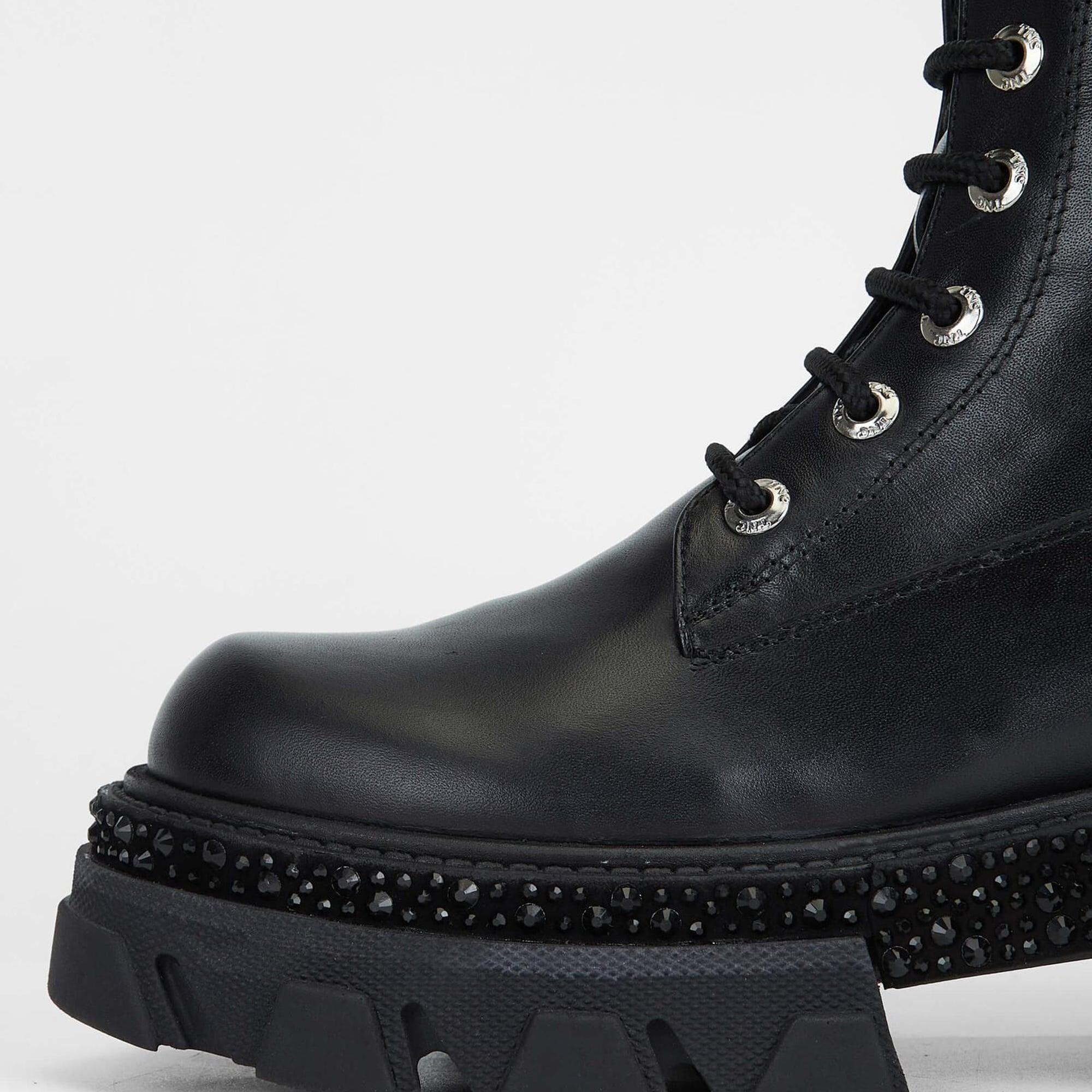 Tamer Tanca Kadın Hakiki Deri Siyah Deri Casual Bot