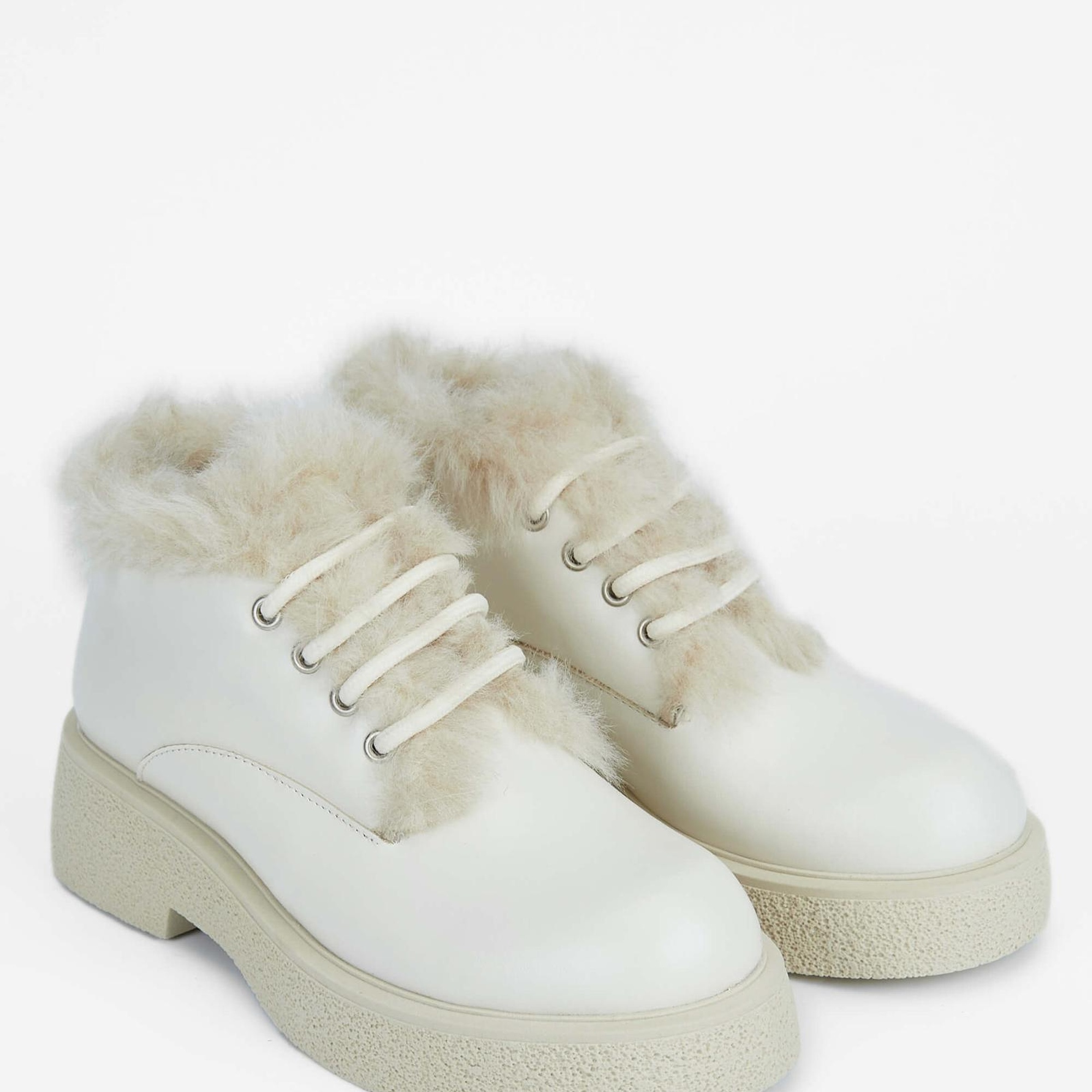 Tamer Tanca Kadın Hakiki Deri Bej Casual Bot