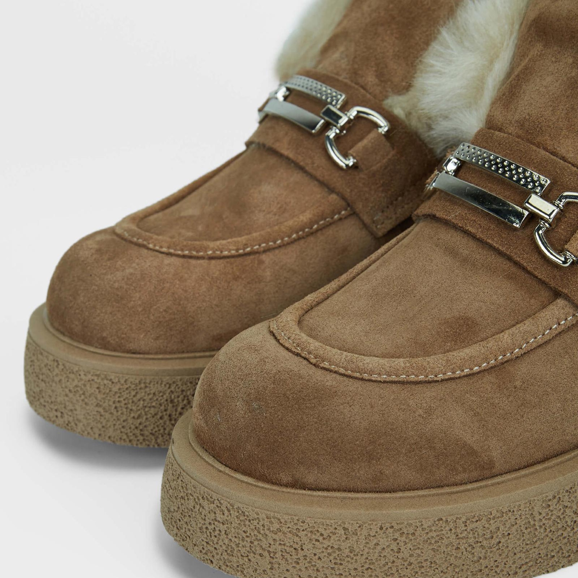 Tamer Tanca Kadın Hakiki Deri Kahverengi Casual Bot