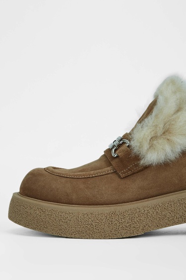  Tamer Tanca Kadın Hakiki Deri Kahverengi Casual Bot