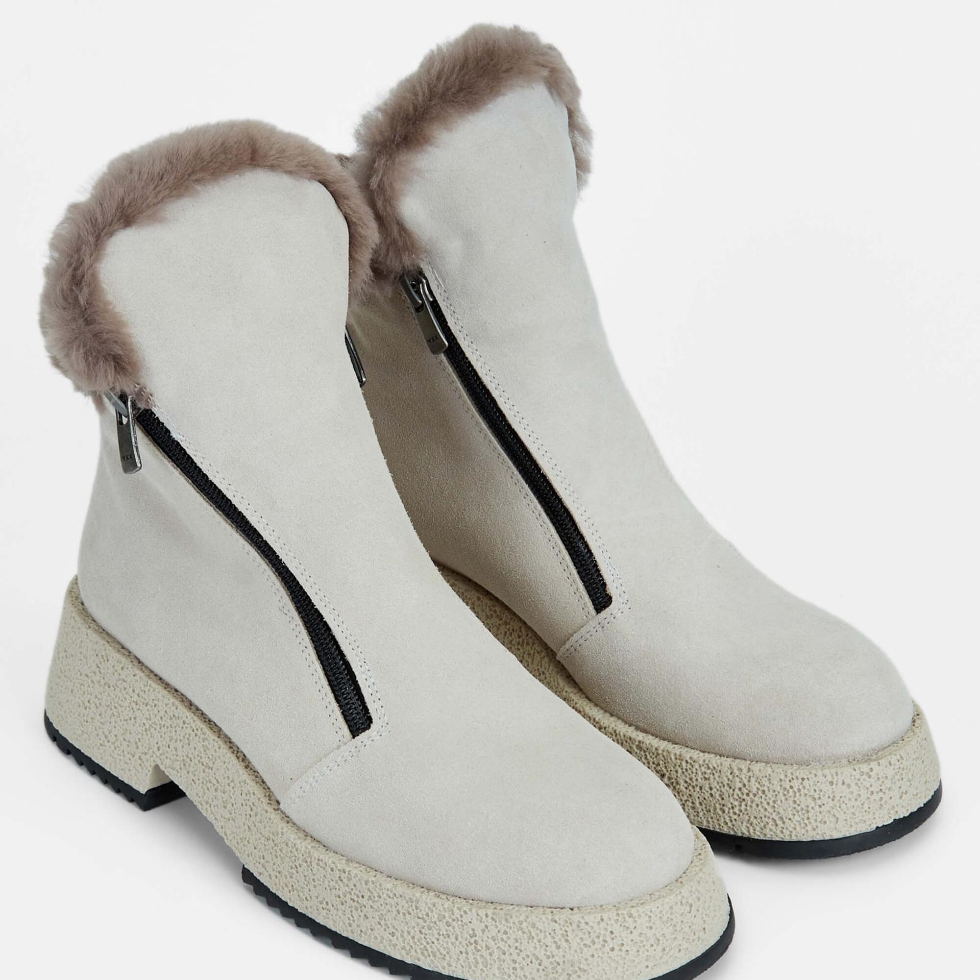 Tamer Tanca Kadın Hakiki Deri Taş Süet Casual Bot