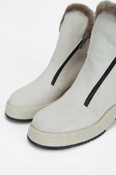  Tamer Tanca Kadın Hakiki Deri Taş Süet Casual Bot