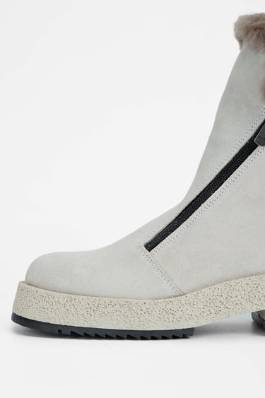  Tamer Tanca Kadın Hakiki Deri Taş Süet Casual Bot