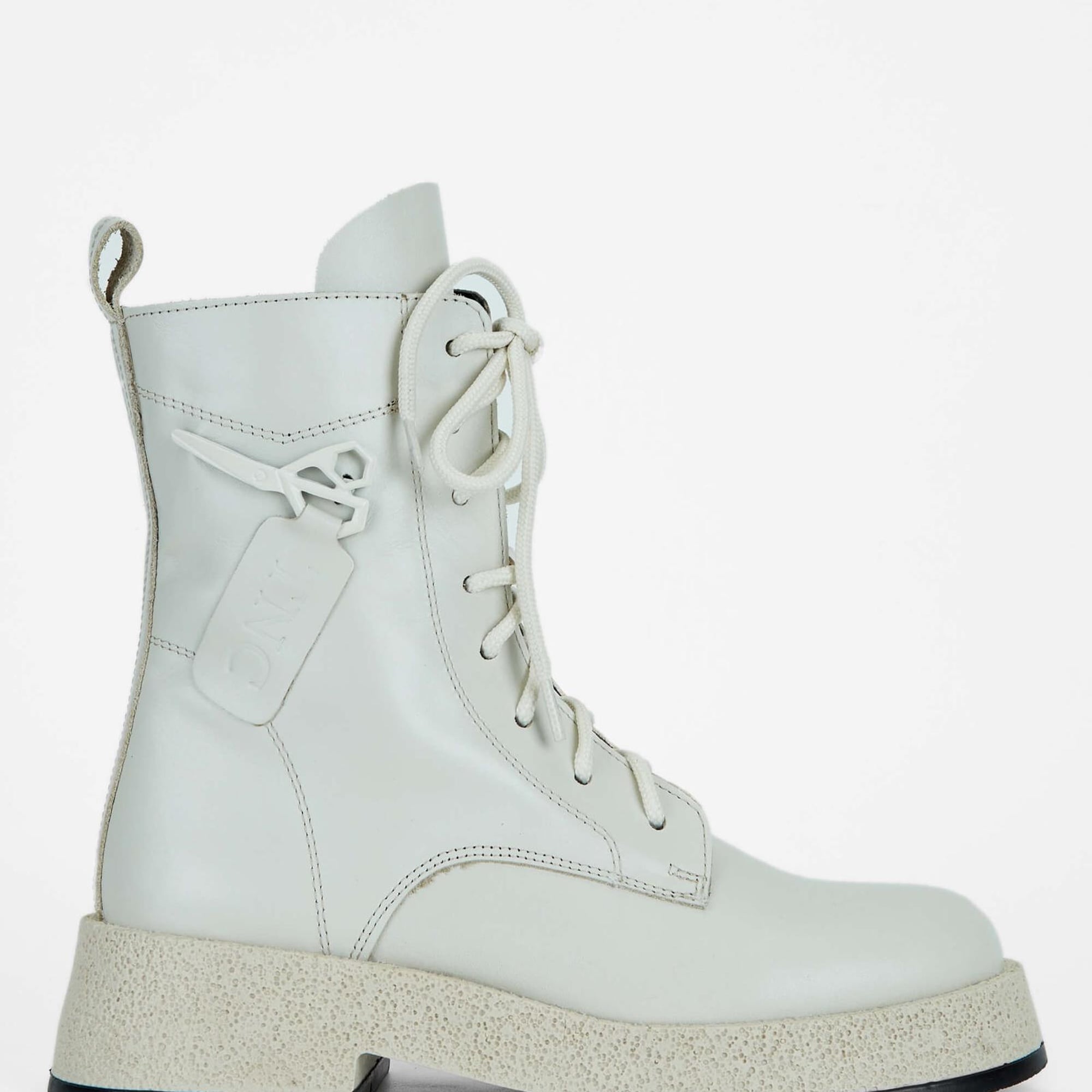 Tamer Tanca Kadın Hakiki Deri Kırık Beyaz Casual Bot