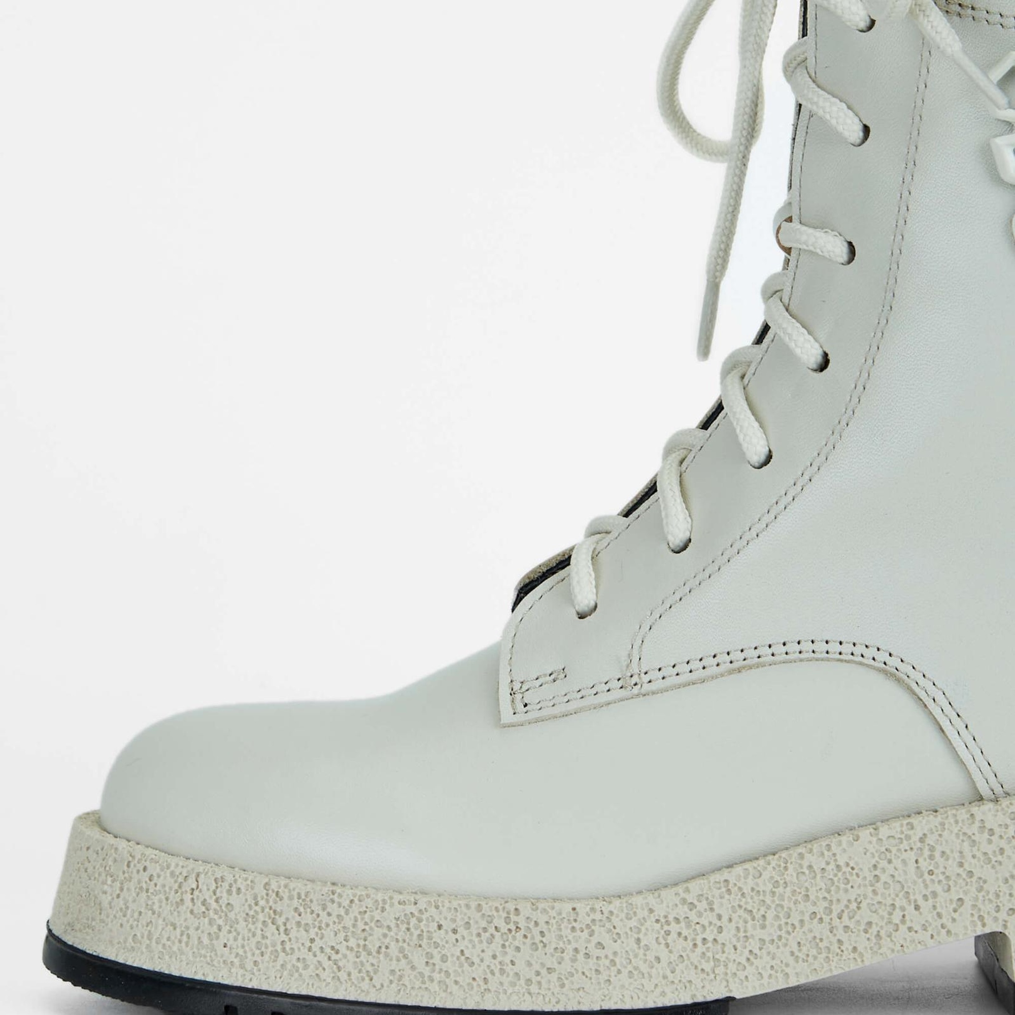 Tamer Tanca Kadın Hakiki Deri Kırık Beyaz Casual Bot