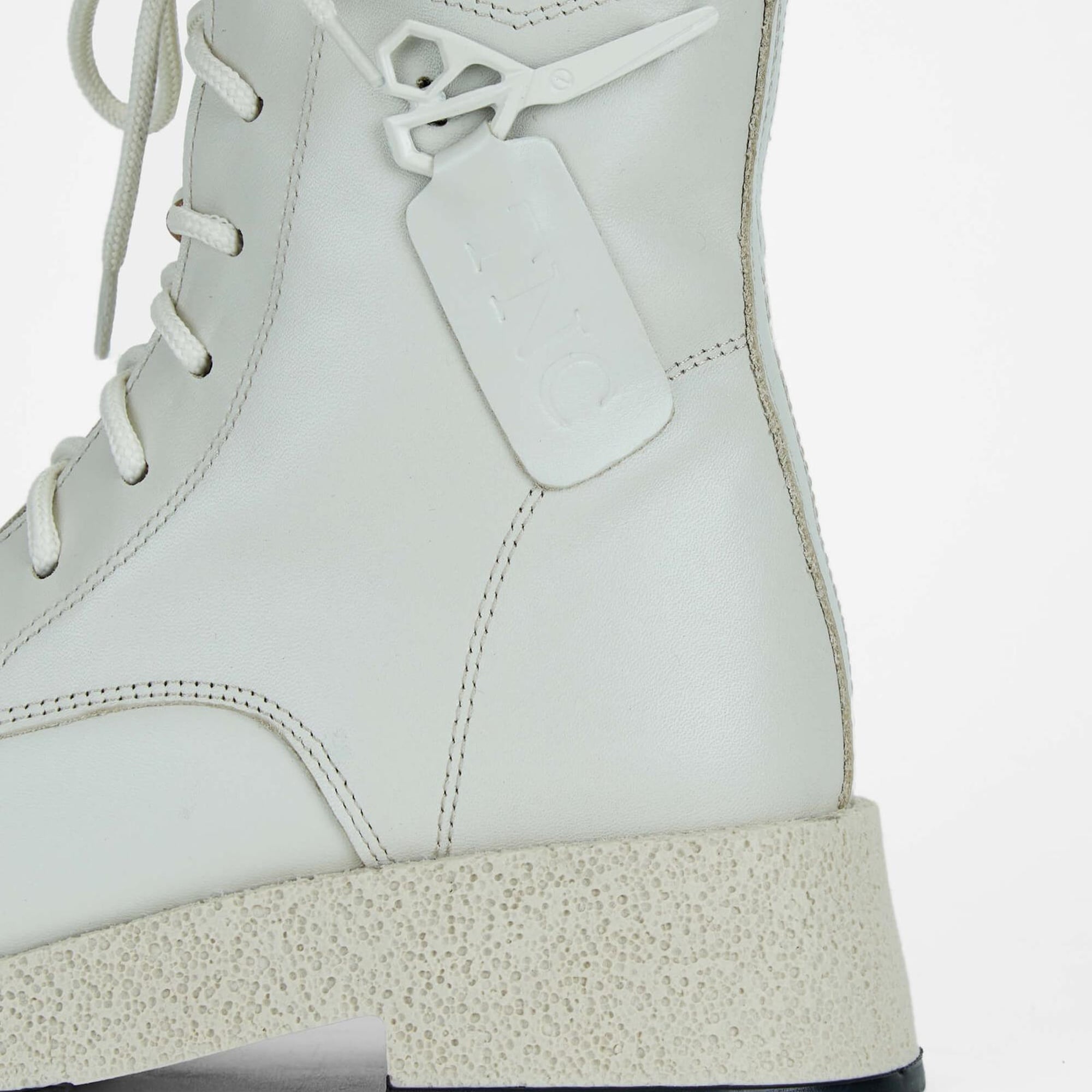 Tamer Tanca Kadın Hakiki Deri Kırık Beyaz Casual Bot