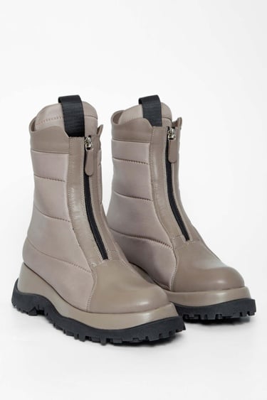  Tamer Tanca Kadın Hakiki Deri Vizon Casual Bot