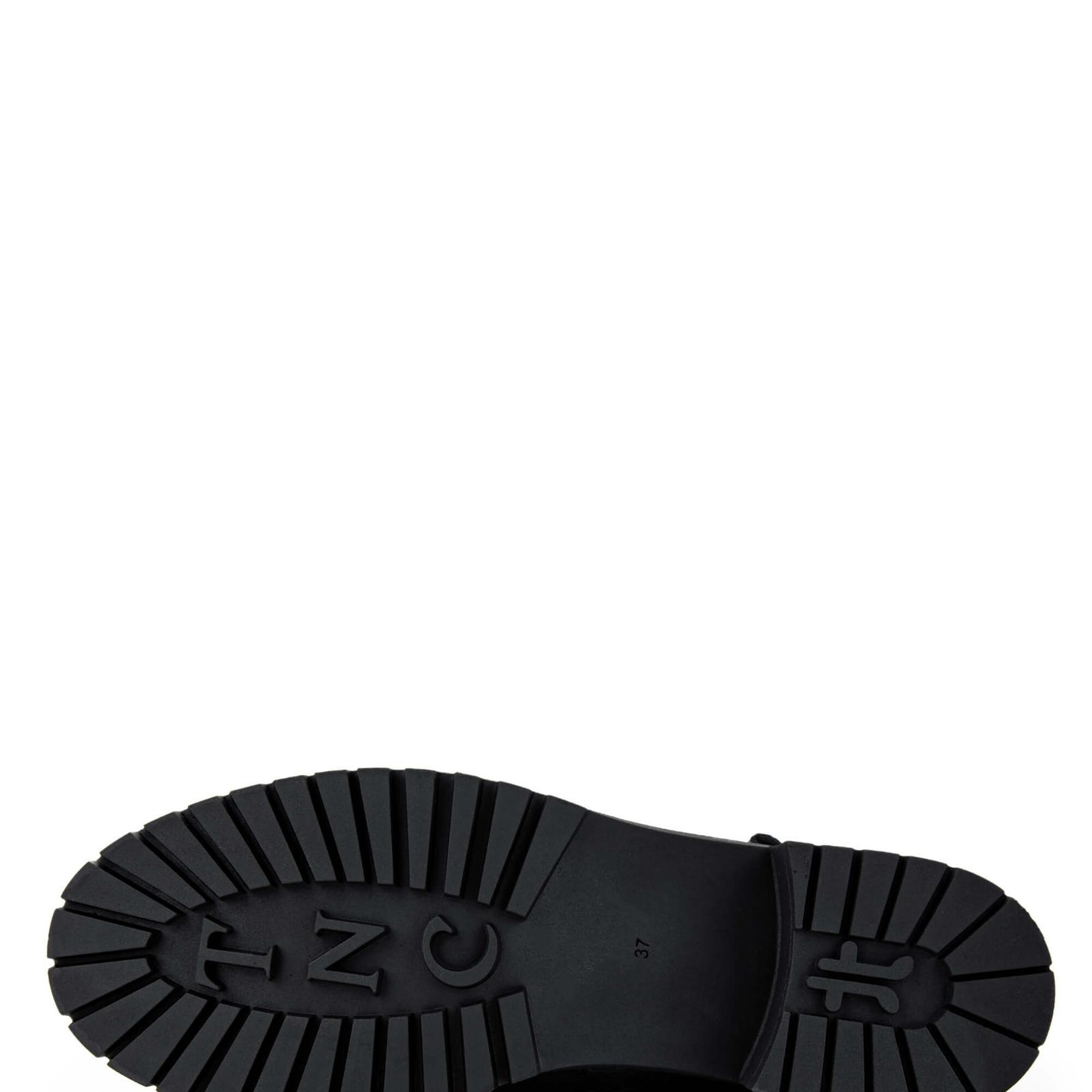 Tamer Tanca Kadın Hakiki Deri Siyah Floter Casual Bot